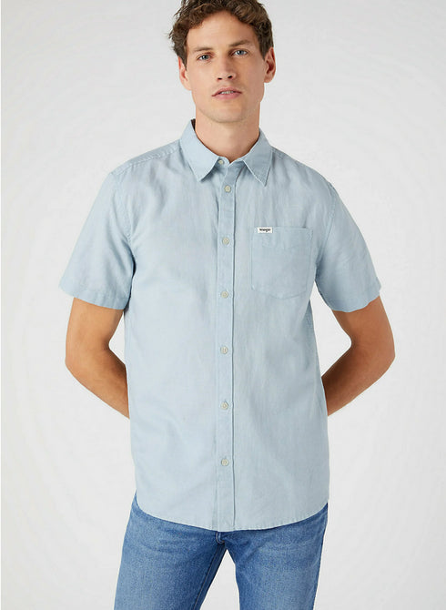 Wrangler -  Short Sleeve 1 Pocket Shirt